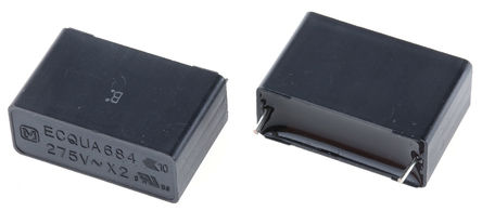 Panasonic - ECQUAAF684MA - Panasonic ECQUA ϵ 680nF ۱ϩ (PP) ECQUAAF684MA, 20%, 275 V , ͨ		