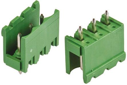 TE Connectivity - 282824-2 - TE Connectivity Buchanan ϵ 2· 5.08mmھ (1) ֱ PCB ߶ӿ 282824-2, Ӷ˽, 15A, ͨ		