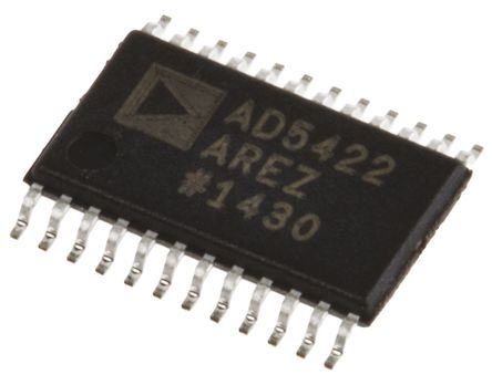 Analog Devices - AD5422AREZ - Analog Devices AD5422AREZ 16 λ DAC, 40ksps, SPIӿ, 24 TSSOPװ		