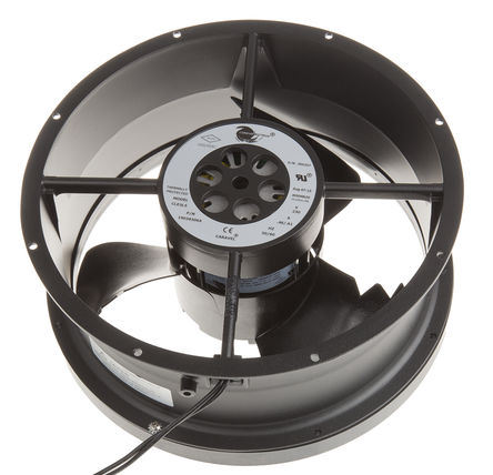 COMAIR ROTRON - CLE3L5 19039306A - COMAIR ROTRON Caravel ϵ 110W 230 V   CLE3L5 19039306A, 1473m3/h, 2400rpm, 254 (Dia.) x 106.9mm		