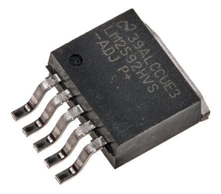 Texas Instruments - LM2592HVS-ADJ/NOPB - Texas Instruments LM2592HVS-ADJ/NOPB ѹ  ѹ, 4.5  60 V, 2A, 1.2  57 V, 173 kHz߿Ƶ, 5		