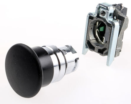 Schneider Electric - XB4BC21 - Schneider Electric XB4 ϵ IP66IP69IP69K  ť XB4BC21, 尲װ, 6 A 550 mA ֱ		