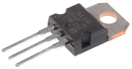 STMicroelectronics - BUL138 - STMicroelectronics BUL138 , NPN , 5 A, Vce=400 V, HFE:8, 3 TO-220װ		