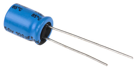 Vishay - MAL203851101E3 - Vishay 038 RSU ϵ 50 V ֱ 100F ͨ  MAL203851101E3, 20%ݲ, +85C		