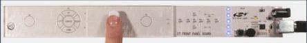 Silicon Labs - FRONTPANEL1EB - F700 QuickSense Front Panel demo board		