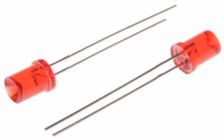 Kingbright - L-493IT - Kingbright Cylindrical ϵ ɫ LED L-493IT, 6 mcd, 140 ӽ 5mm (T-1 3/4) ͨ		