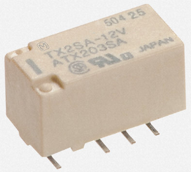 Panasonic - TX2SA12 - Panasonic TX2SA12 ˫˫ PCB װ Ǳ̵, 2 A, 12V dc		