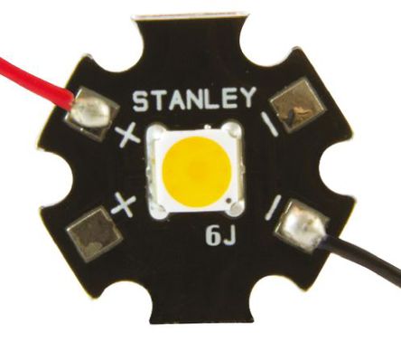 Intelligent LED Solutions - ILH-SK01-WM95-SC201-WIR200 - ILS Stanley 6J 1 PowerStar ϵ ɫ Բ LED  ILH-SK01-WM95-SC201-WIR200, 3000Kɫ, 90 lm		