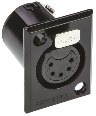 Amphenol - AC5FPZB - Amphenol 5·  尲װ XLR  AC5FPZB, 		
