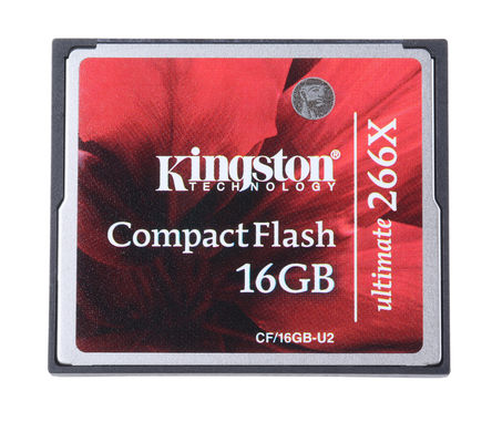 Kingston - CF/16GB-U2 - Kingston ռ 16 GB CF  MLC		