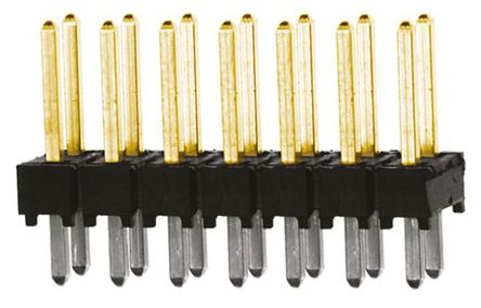 Samtec - TSW-107-07-L-D - Samtec TSW ϵ 14· 2.54mmھ (2) ֱ Ź TSW-107-07-L-D, Ӷ˽, 7.6A, ͨ		