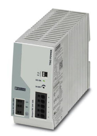 Phoenix Contact - 2903151 - Phoenix Contact TRIO ϵ DIN Դ 2907308, >93%Ч, 264V ac, 20A, 28V dc 24V dc/		