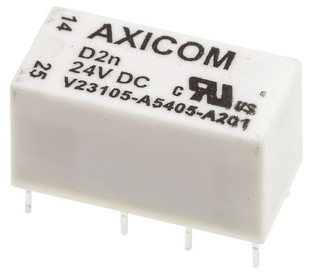 TE Connectivity - V23105A5405A201 - TE Connectivity V23105A5405A201 ˫˫ PCB װ Ǳ̵, 24V dc		