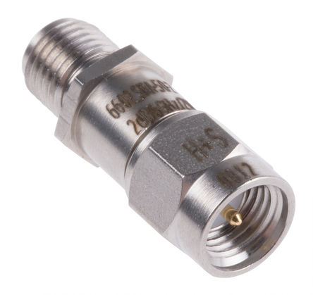 Huber & Suhner - 6602_SMA-50-2/199_NE - Huber & Suhner 6602_SMA-50-2/199_NE 50 Ƶ˥ SMA , SMA ͷ, 2dB˥, Ƶ DC to 6GHz		