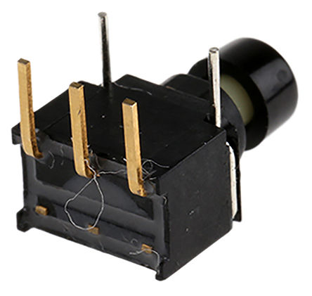 RS Pro - 8US8WR2C2M6RES - RS Pro 8US8WR2C2M6RES IP67 ɫ On-(On) ˫ PCB ΢Ͱť, 400 mA @ 20 V		