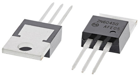 ON Semiconductor - 2N6045G - ON Semiconductor 2N6045G NPN ֶپܶ, 8 A, Vce=100 V, HFE=100, 3 TO-220ABװ		