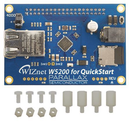 Parallax Inc - 40002 - Parallax Inc 40002 Wiznet W5200 ̫ӿ , ʹ QuickStart		