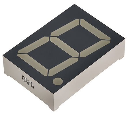 Kingbright - SA15-11SYKWA - Kingbright SA15 ϵ 1ַ 7  ɫ LED  SA15-11SYKWA, 400 mcd, ҲС, 38.1mmַ, ͨװװ		