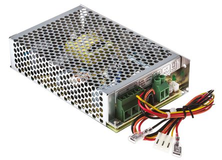 RS Pro - SCP-75-24 - RS Pro ʽ ǶʽԵԴ SCP-75-24RS, 120  370 V dc, 85  264 V ac, 27.6V dc, 2.7A, 74.5W, 85%Ч		