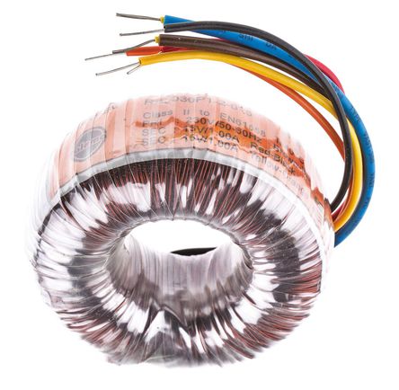 Nuvotem Talema - 0030P1-2-015 - Nuvotem Talema 30VA 2 αѹ 0030P1-2-015, 2 x 15V acμѹ, 70 (Dia.) x 32mm, 4.5kV acѹ		