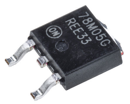 ON Semiconductor - MC78M05CDTG - ON Semiconductor MC78Mxx ϵ MC78M05CDTG ѹ, Maximum of 35 V dc, 19.2  20.8 V ֱ ɵ, 700mA, 2+Tab		