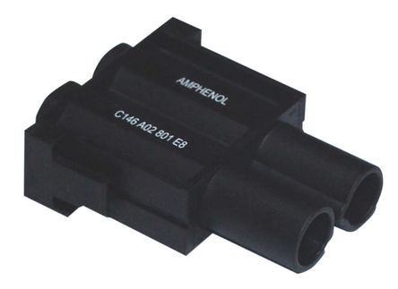 Amphenol - C146 A02 801 E8 - Amphenol 1 2 2P IP20 ͷ Դ C146 A02 801 E8		