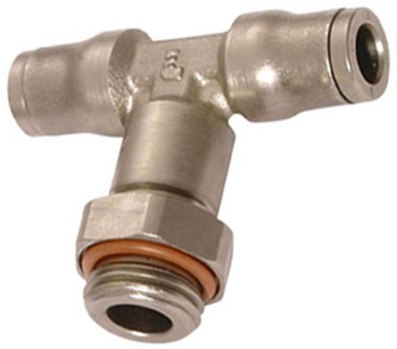 Legris - 3698 08 10 - Legris 3698 ϵ ͭ -  ͨ 3698 08 10, 30 bar, G 1/8 , ʽ 8 mmܾ  ʽ 8 mmܾ, -20  +150C		