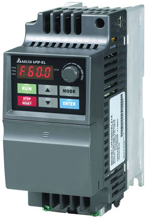 Delta - VFD004EL43A - Delta VFD-EL ϵ IP20 0.4 kW Ƶ VFD004EL43A, 0  600Hz, 1.8 A, 380  480 V , ʹڴͻˮõĺ㶨ѹ		
