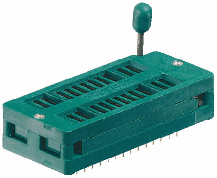 3M - 228-1371-00-0602J - 3M 28 · 2.54mm ھ ͨ ʽ ZIF IC DIP  228-1371-00-0602J, 1A		