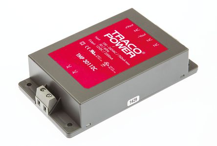 TRACOPOWER - TMP 30112C - TRACOPOWER 30W  ǶʽģʽԴ SMPS TMP 30112C, 120  370 V dc, 85  264 V ac, 12V dc, 2.5A, 80%Ч		