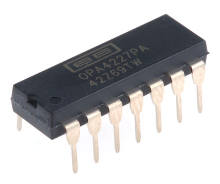 Texas Instruments - OPA4227PA - Texas Instruments OPA4227PA · Ŵ, 8MHz, 14 PDIPװ		
