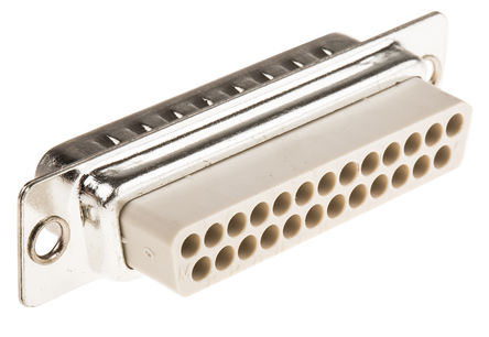 MH Connectors - DBC25SP-NW - MH Connectors MHD ϵ 25· 2.77mmھ ֱ ѹ D-Sub  ͷ DBC25SP-NW, 5A, ƽо		