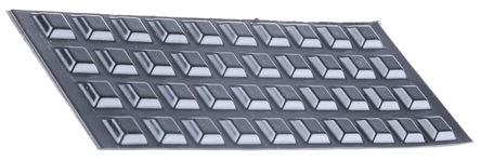 RS Pro - PD.2127BL - RS Pro ɫ PUR ν ֧ PD.2127BL, 3.1mmܸ		