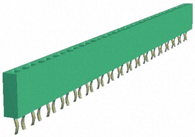 TE Connectivity - 3-215297-6 - TE Connectivity AMPMODU HV100 ϵ 2.54mm ھ 1  36 · ĸ ͨ PCB  3-215297-6		