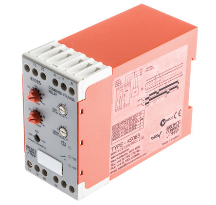Broyce Control - 45085 400VAC - Broyce Control 3 λѹ ؼ̵ 45085 400VAC, ˫˫ , 400 V 		