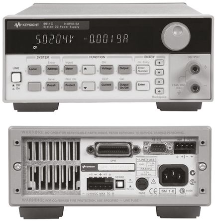 Keysight Technologies - 6614C - Keysight Technologies 6614C ̨ʽԴ, 1 , 0  100V, 0  500mA, 50W		
