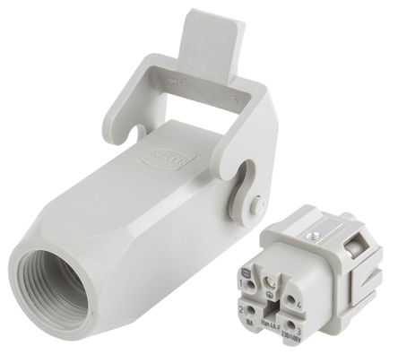 Harting - 09200030720+09200042711 - Harting Han A ϵ 4 + PE   󸺺ɵԴ׼ ׼ 09200030720+09200042711, PG11 Ƴߴ, 10A, 230  400 V 		