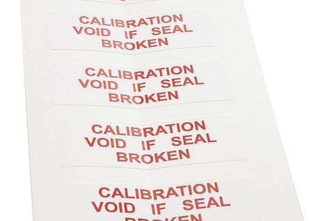 RS Pro - 7824058 - RS Pro 7824058 180װ Ԥӡճǩ, 38mm, 12.7mm Guarantee Broken		