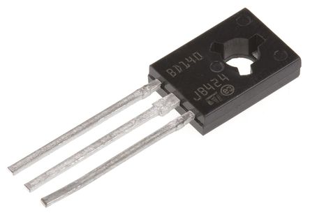 STMicroelectronics - BD140 - STMicroelectronics BD140 , PNP , 3 A, Vce=80 V, HFE:25, 3 SOT-32װ		