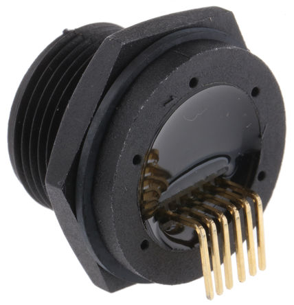 Amphenol - USBMINIBF7PCB90 - Amphenol USBFTV ϵ B  ֱ Mini USB   USBMINIBF7PCB90, ͨװװ		