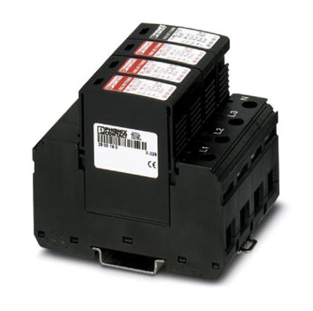 Phoenix Contact - 2800184 - Phoenix Contact 335 V ac 50kA  2800184, DIN 찲װ, 71.2 x 77.5 x 90mm		