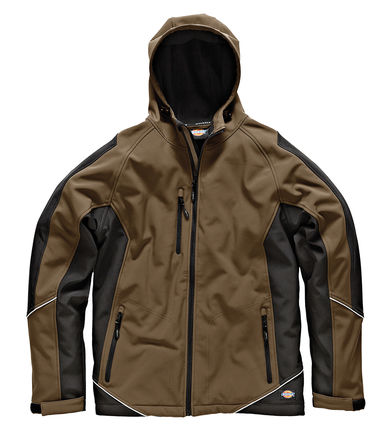 Dickies - JW7010 Two Tone Softshell Khaki/Black XXL - Dickies  ߴ XXL ɫɫ ˮ ץ JW7010 Two Tone Softshell Khaki/Black XXL		