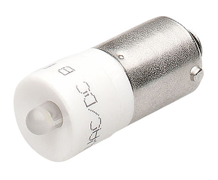 EAO - 10-2524.3042 - EAO ɫ BA9s LEDָʾƵ 10-2524.3042, оƬ, 130 V ֱ, 2 mA, 300 mcd, 10mmֱ		