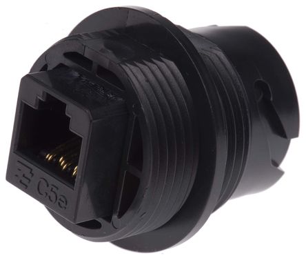 TE Connectivity - 1738601-2 - TE Connectivity 1738601 ϵ Cat5e  RJ45 Բܷ RJ45  1738601-2, 8˿, 		