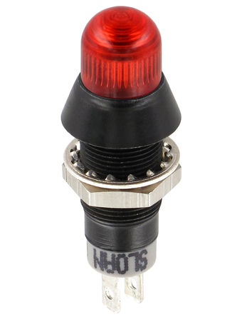 Sloan - 174B816R1R54UCL1 - Sloan 174B816R1R54UCL1 5 mm ͹ ɫ LED ָʾ, FASTONӶ, 8.2mmװ׳ߴ, 5  28 V ֱ		