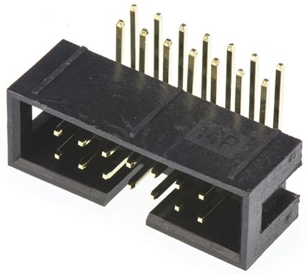 Amphenol - T821114A1R100CEU - Amphenol T821 ϵ 14· 2.54mmھ (2) ֱ PCB  T821114A1R100CEU, Ӷ˽, 3A, ͨ		