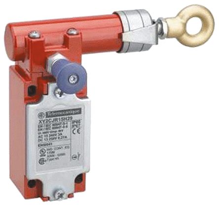 Telemecanique Sensors - XY2CJR17H29 - Telemecanique Sensors Preventa XY2CJ ϵ 30m ¿ (ֹͣť) XY2CJR17H29, Ҳలװ, 2 		