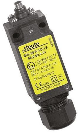 Steute - 95002912 - Steute IP67  λ EEX 95 W 1O/1S, , /, 250V		