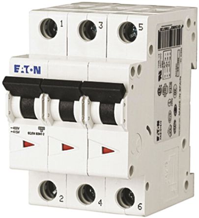 Eaton - FAZ6-D63/3 - Eaton xEffect FAZ6 ϵ 3 63 A MCB ΢Ͷ· FAZ6-D63/3, 6 kA Ͽ, D բ		