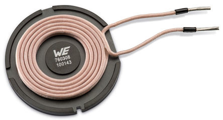 Wurth Elektronik - 760308100143 - Wurth Elektronik WE-WPCC ϵ  ߳緢Ȧ 760308100143, оо, 12A, 18m, 50mm ֱ, 180 Ʒ		